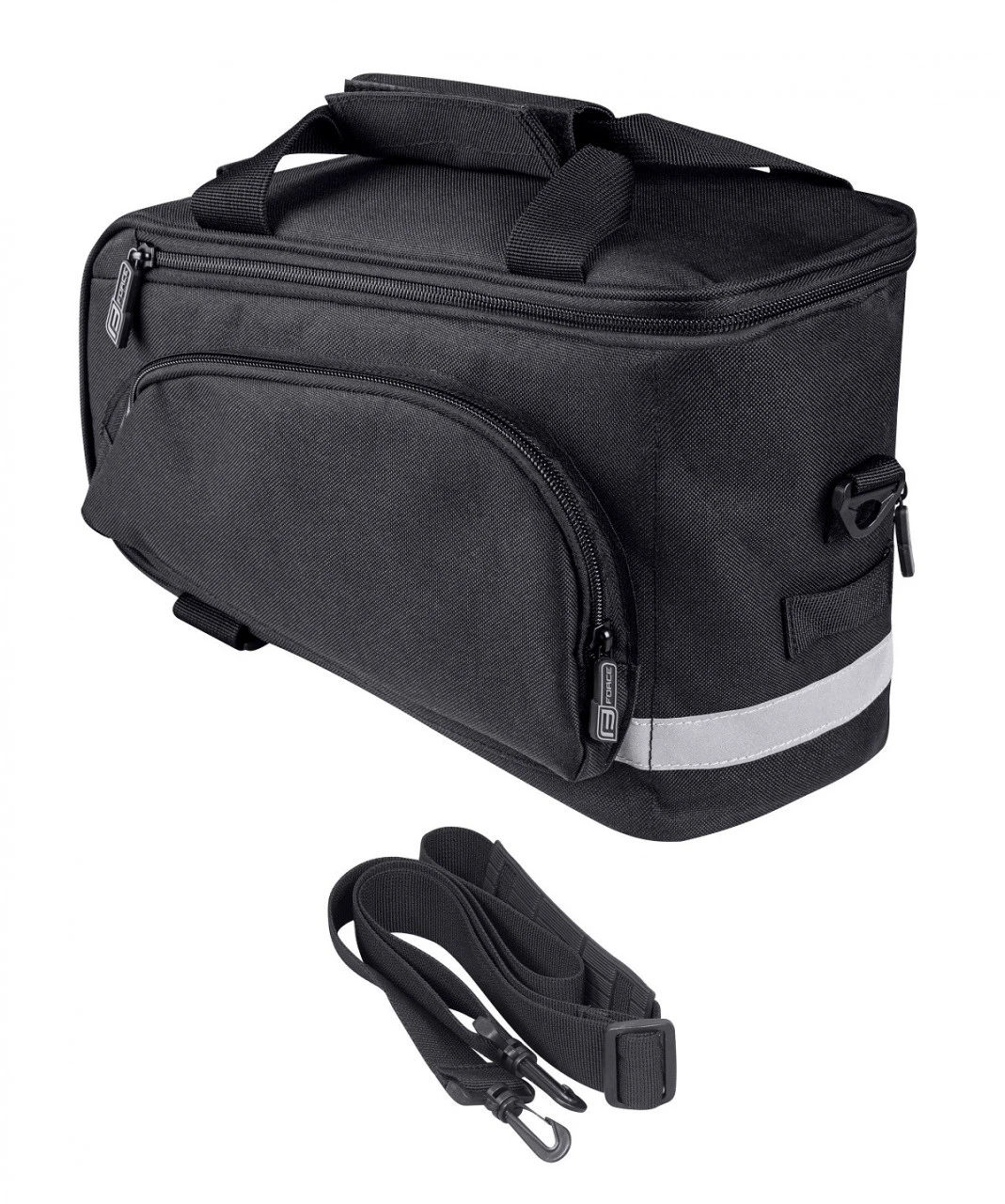 1. Geanta portbagaj spate Force Slim Bud 9l neagra