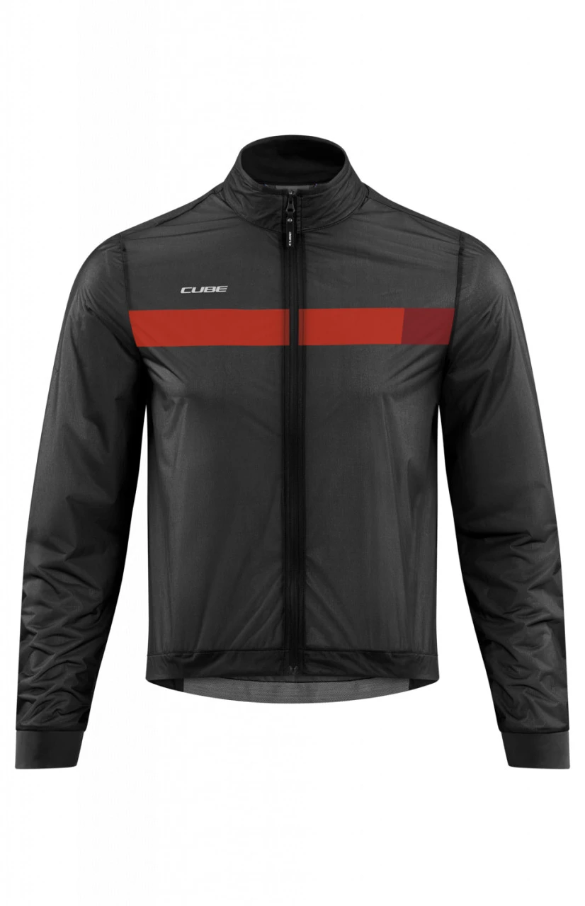 1. Jacheta CUBE Teamline Wind Jacket Black