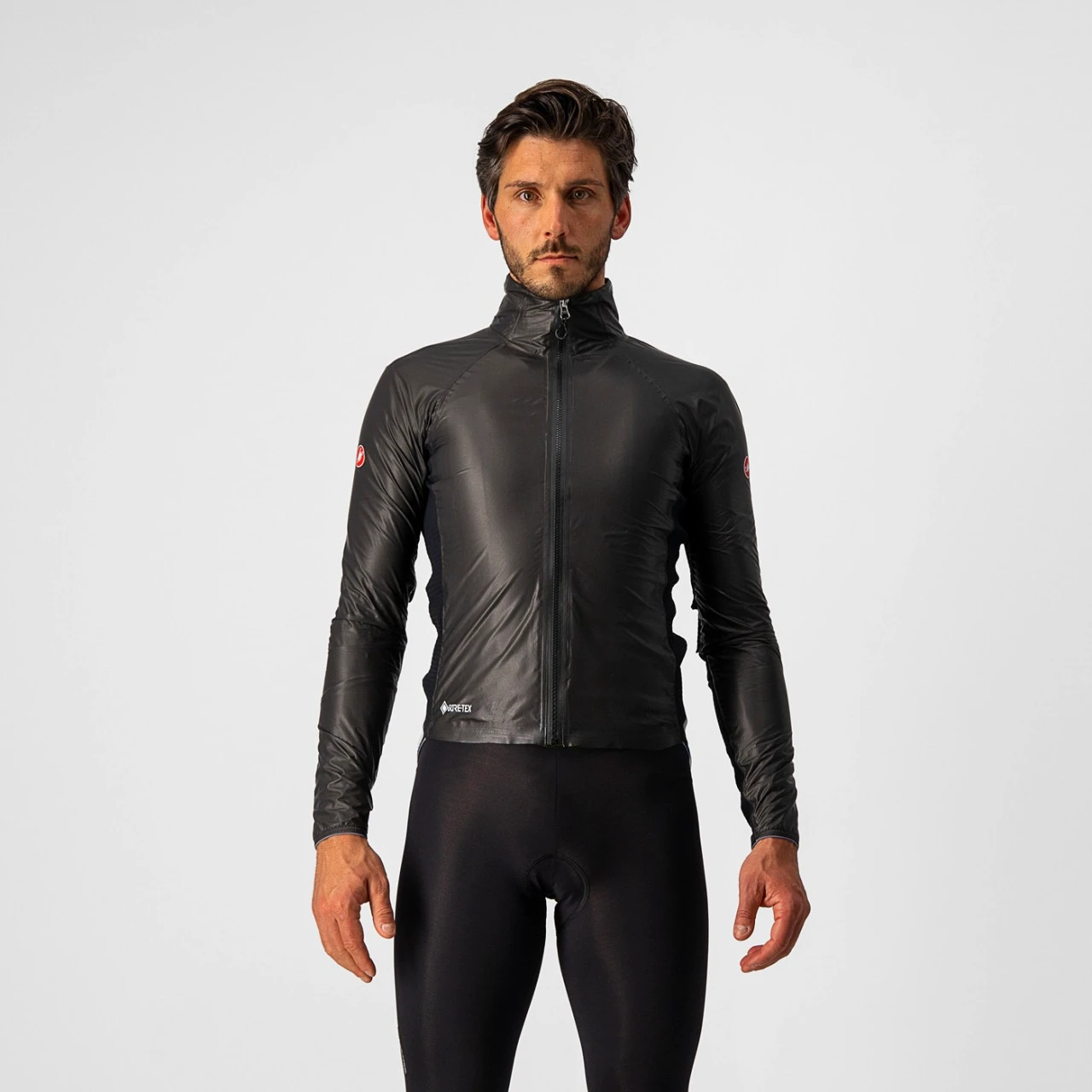 1. Jacheta de ploaie Castelli Idro PRO 3 Negru