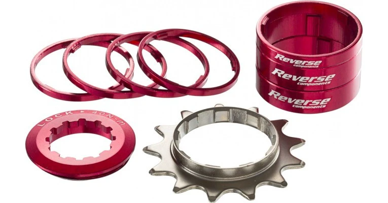 1. Kit single speed Reverse 13T rosu