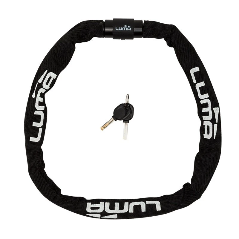 1. Lacat Luma Alfa Chain Plus 95 cm negru