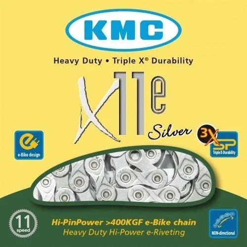 1. Lant KMC X11e 114L argintiu 11 vit