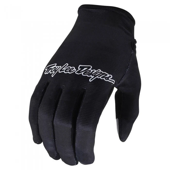 1. Manusi Bicicleta Troy Lee Designs Flowline Solid Black