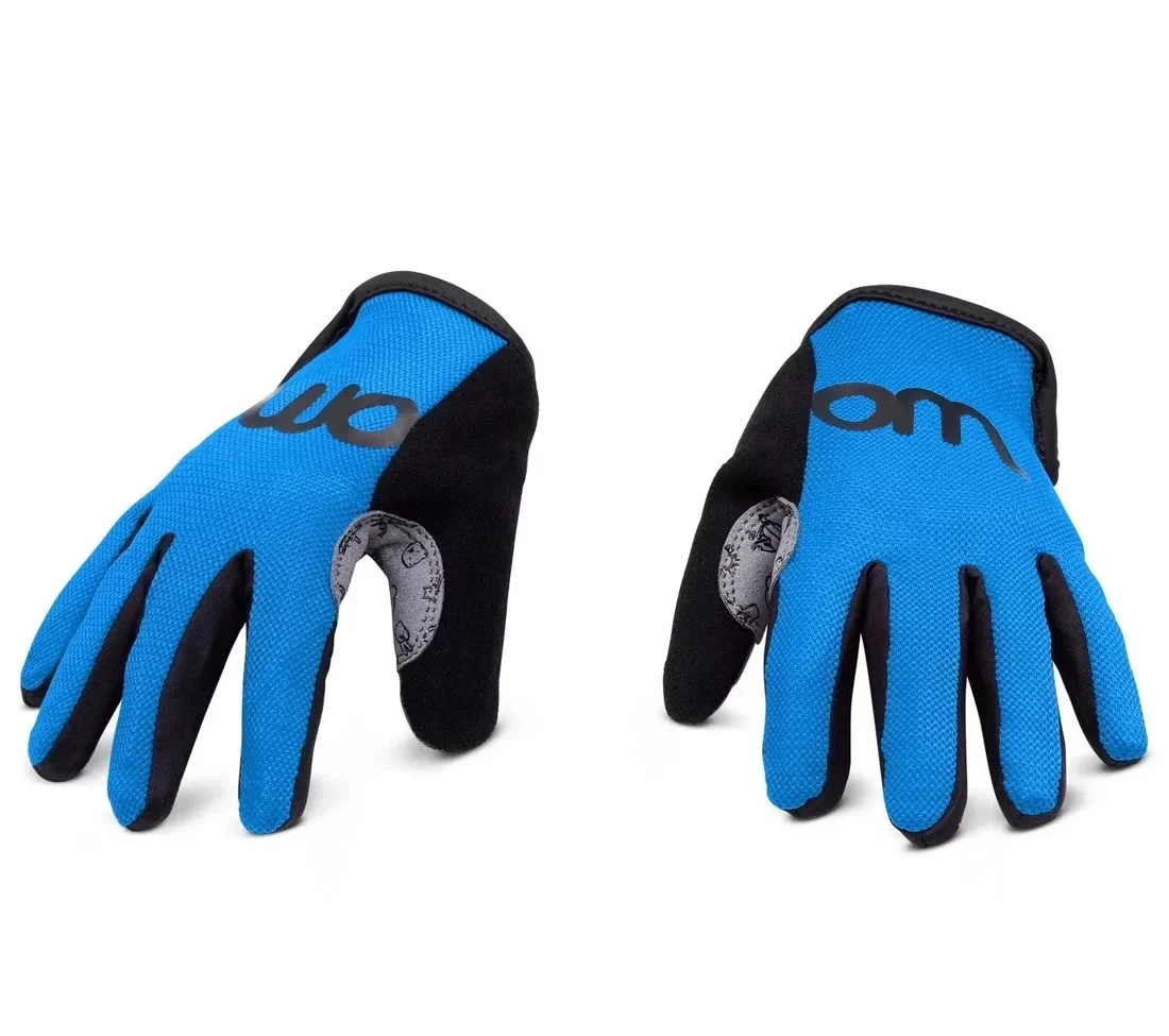 1. Manusi ciclism pentru copii WOOM Sky Blue