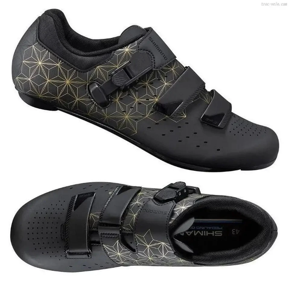 3. Pantofi ciclism SHIMANO Road Performance SH-RP301 Gold