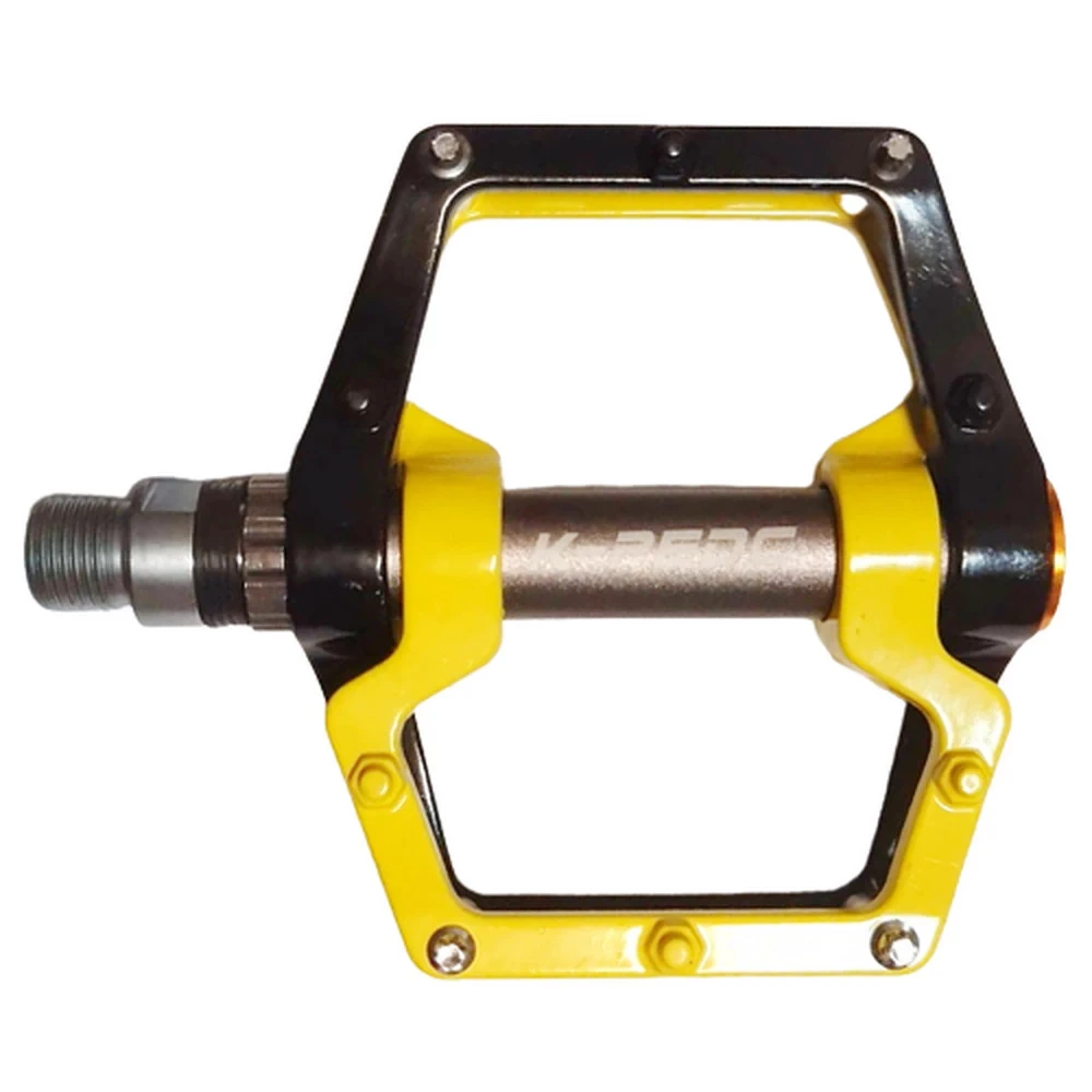 1. Pedale K-PEDC MTB Rulment Galben-Negru