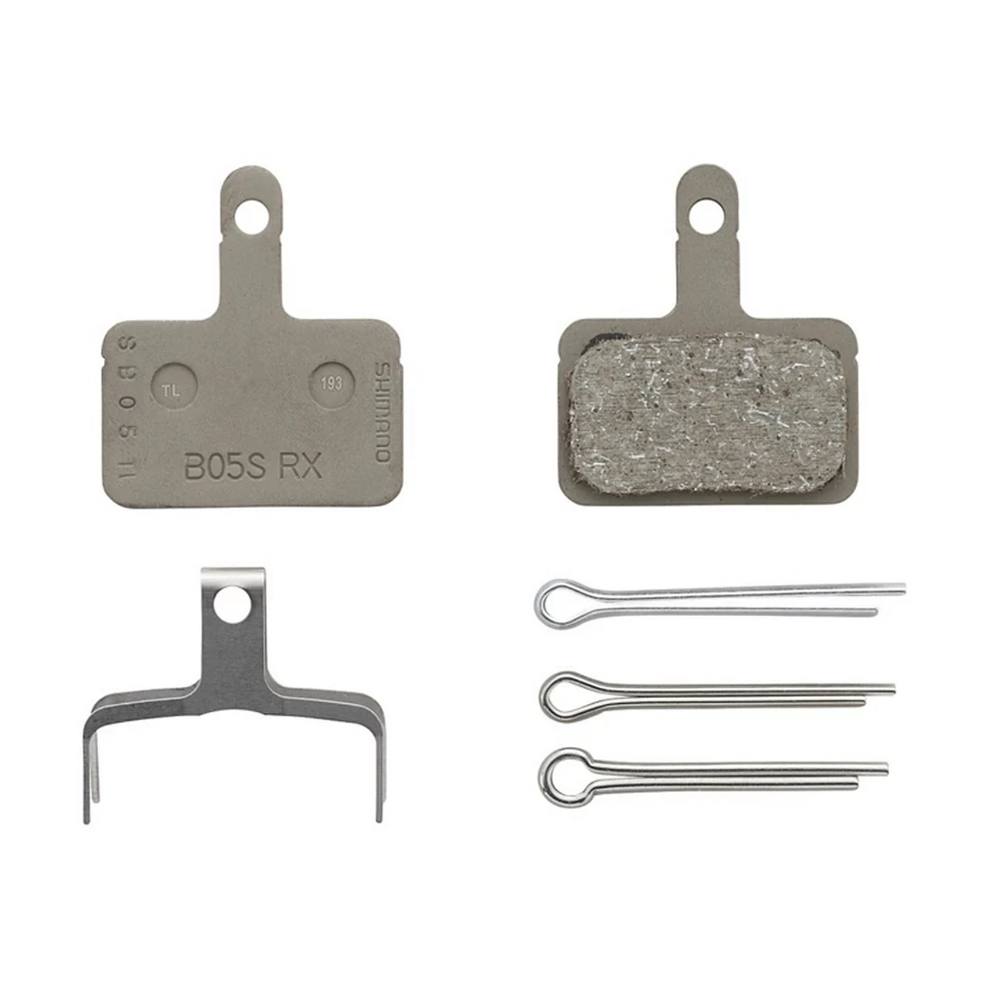 1. Placute de frana Shimano B05S RESIN CU ARC