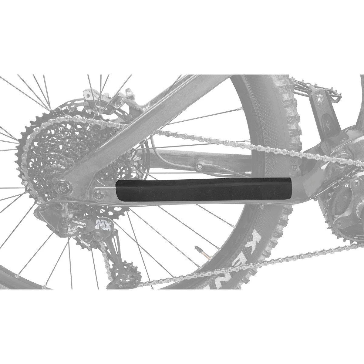 2. Protectie Cadru M-WAVE Protecto Cut-to-fit 400x90 mm