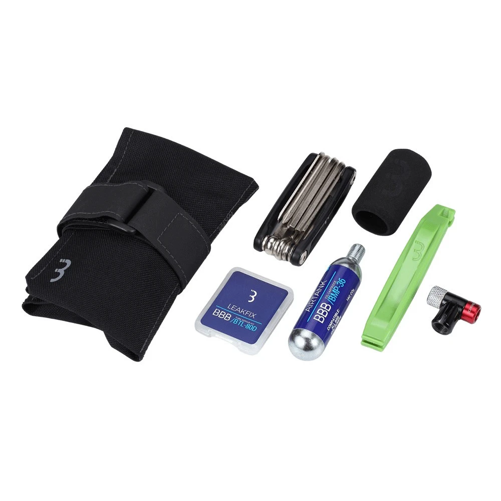 1. Set borseta scule BBB BSB-59 CombiSet RollPack CO2 neagra