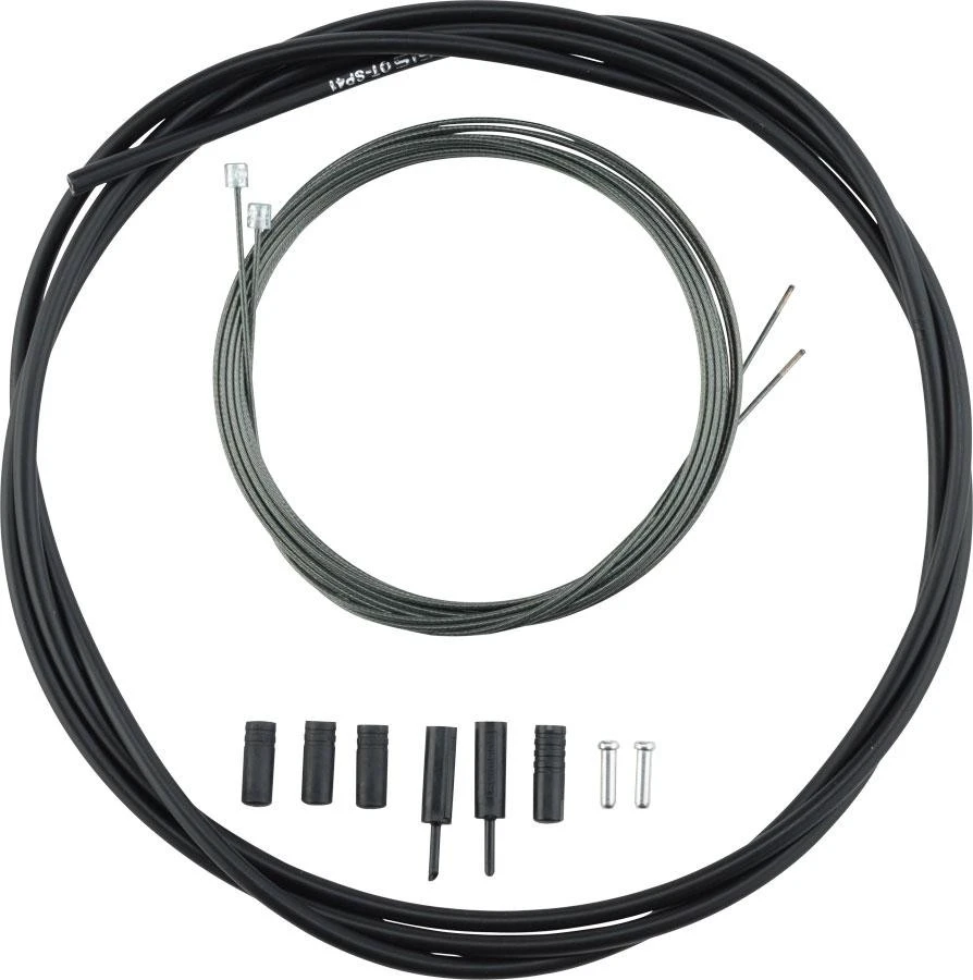 1. Set camasa si cablu schimbator Shimano Optislick negru