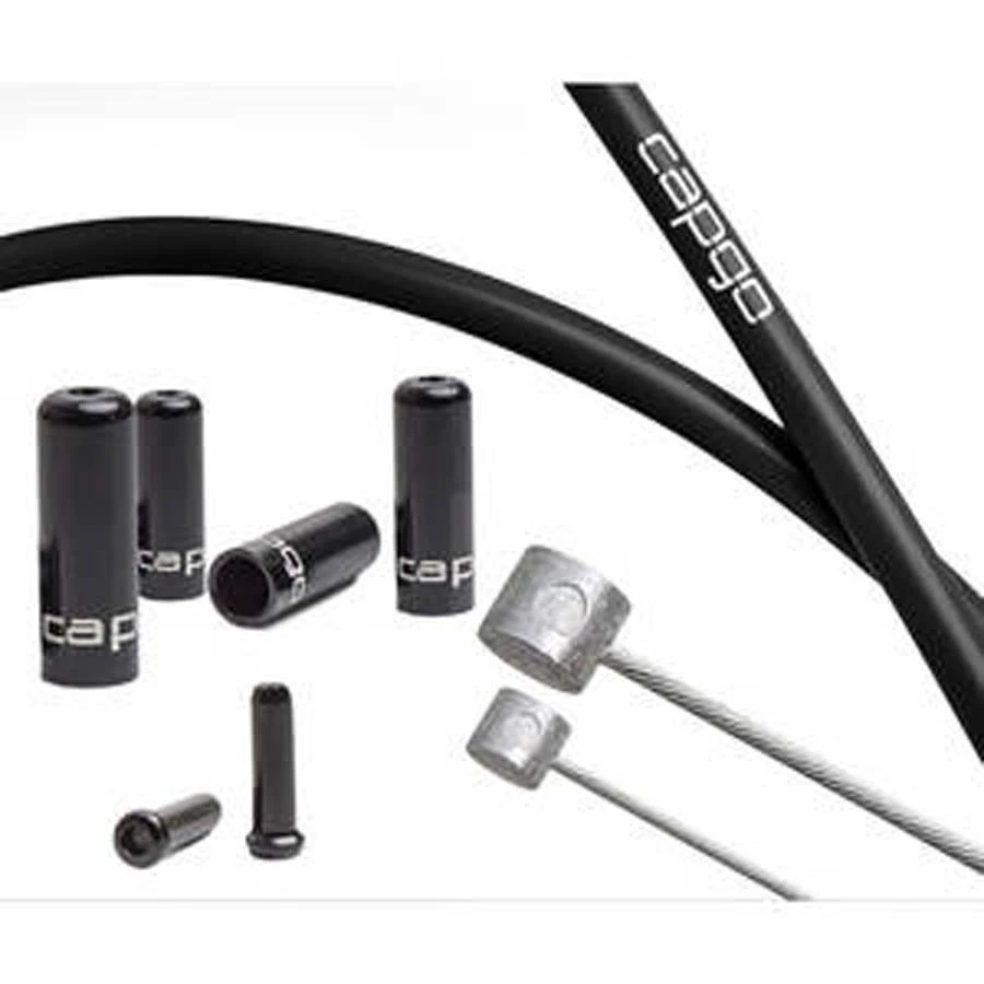 1. Set Frana MTB Cabluri Manta Capete CAPGO BL