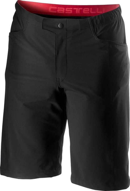 1. Short Castelli Unlimited Baggy Negru