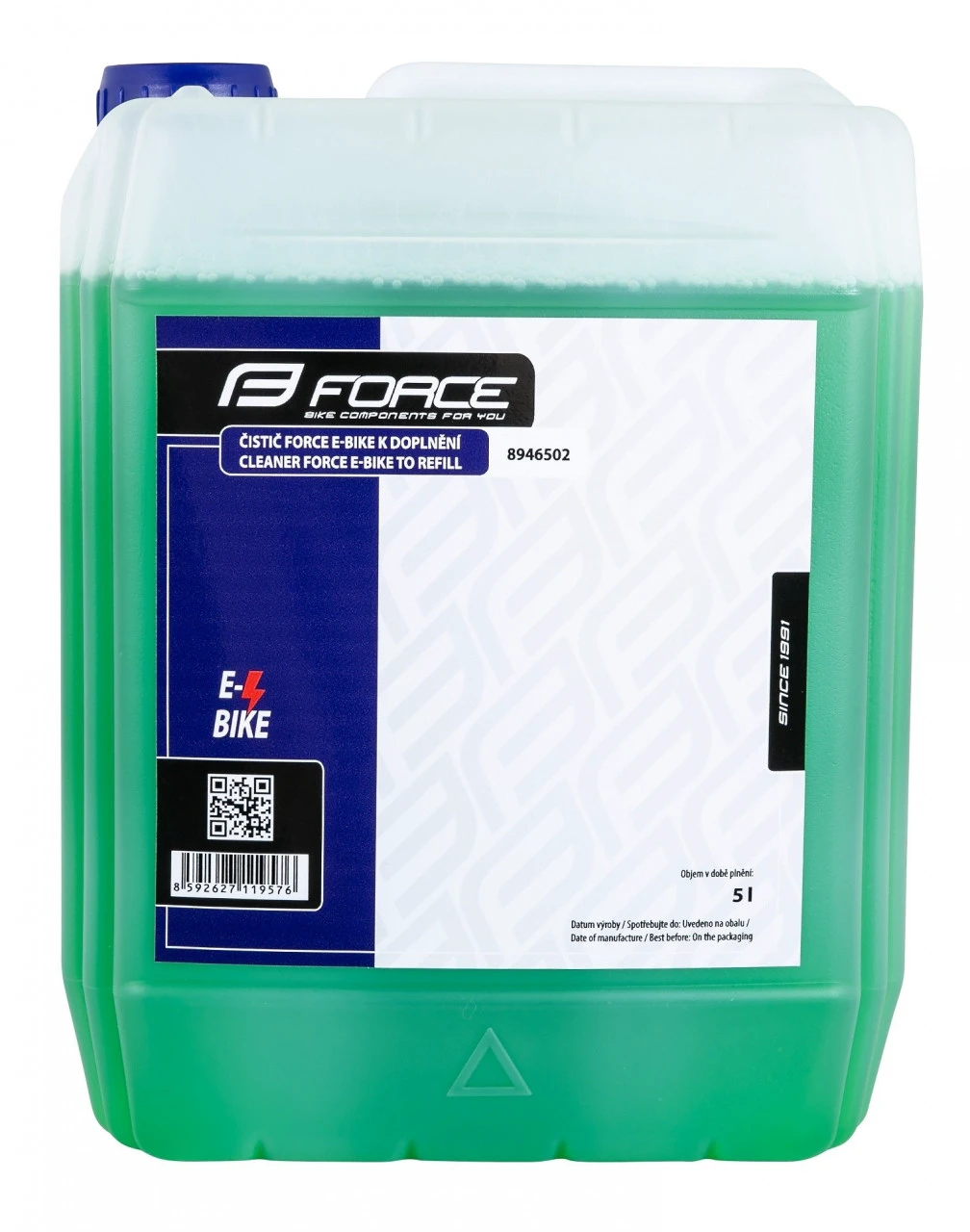 1. Solutie curatare Force E-Bike 5L verde