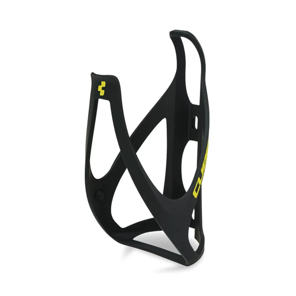 1. Suport bidon CUBE HPP Negru-Galben Neon
