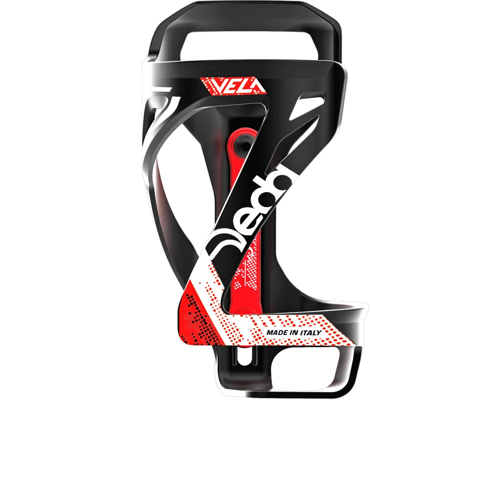 1. Suport Bidon DEDA " Vela" Negru/Rosu