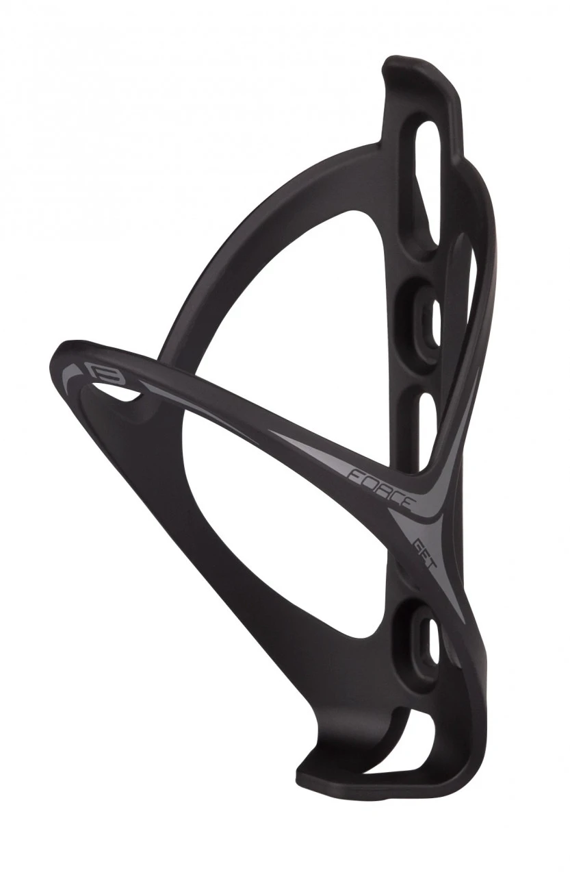 1. Suport bidon Force Get plastic negru-gri mat