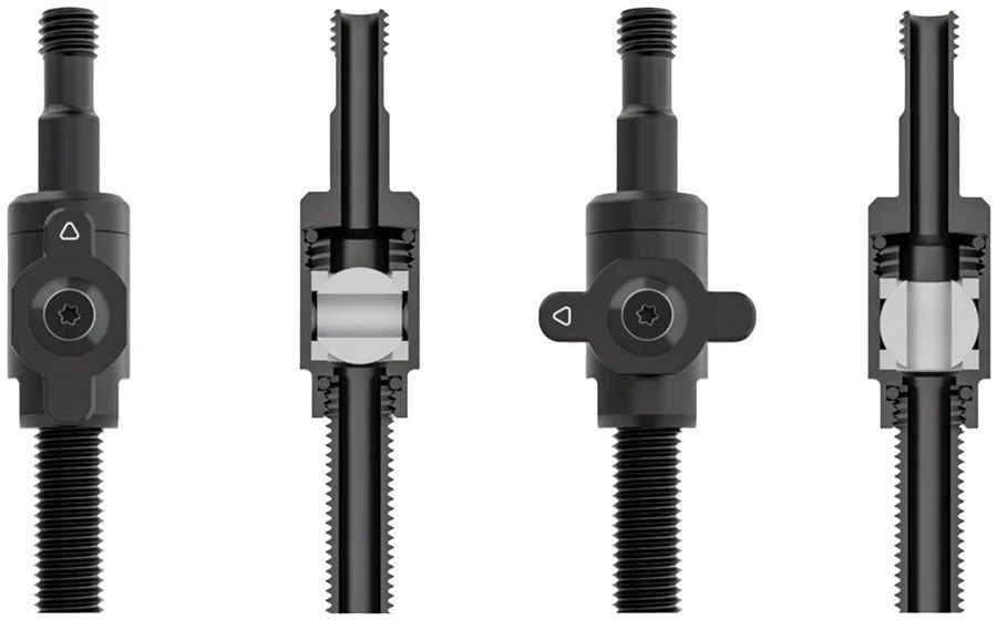 2. Valve tubeless Muc-Off Tubeless Valves Big Bore Lite (Large) Black
