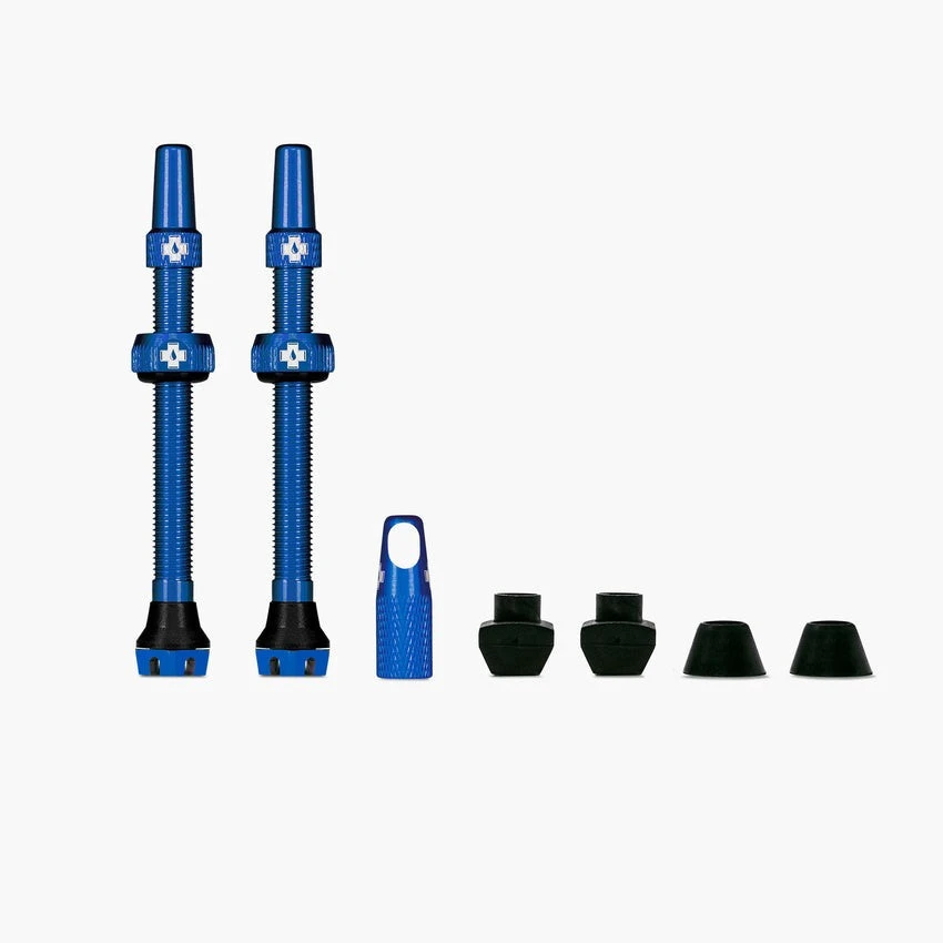 1. Valve tubeless Muc-Off Tubeless Valves V2 60mm Albastru