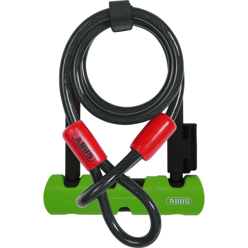1. ANTIFURT ABUS U-LOCK SI CABLU ULTRAM MINI 140mm/ 1200mm/10mm