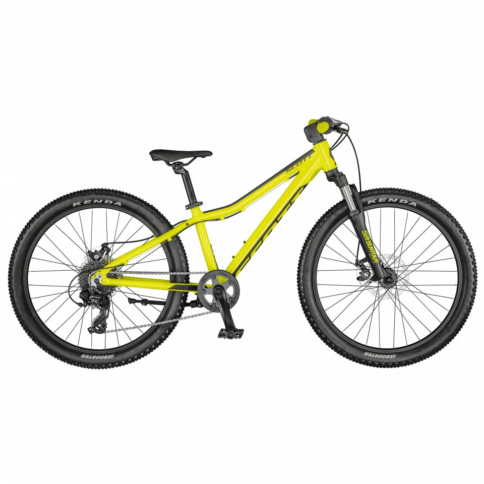 1. Bicicleta Copii SCOTT Scale 24 Disc YELLOW Black