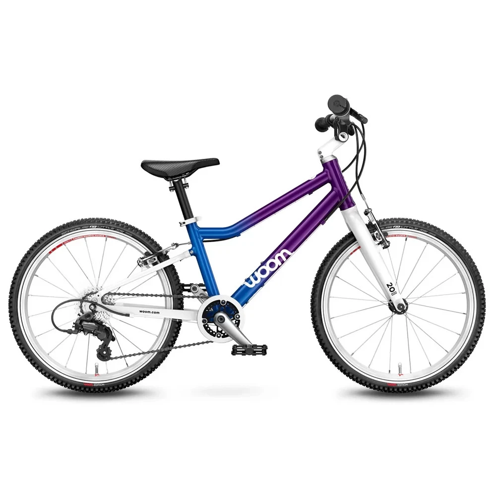 1. Bicicleta copii WOOM 4 Cosmic Blurple
