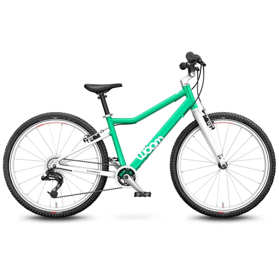 1. Bicicleta copii WOOM 5 Mint Green