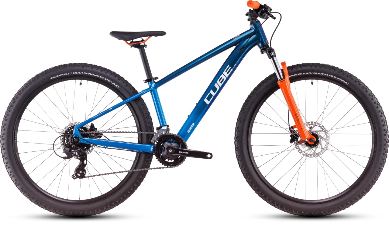 1. BICICLETA CUBE ACID 260 DISC ACTIONTEAM roti 26"