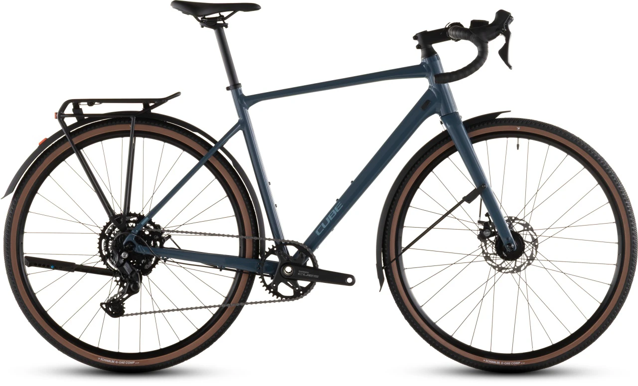 1. BICICLETA CUBE NUROAD ONE FE GROVEGREEN BLACK