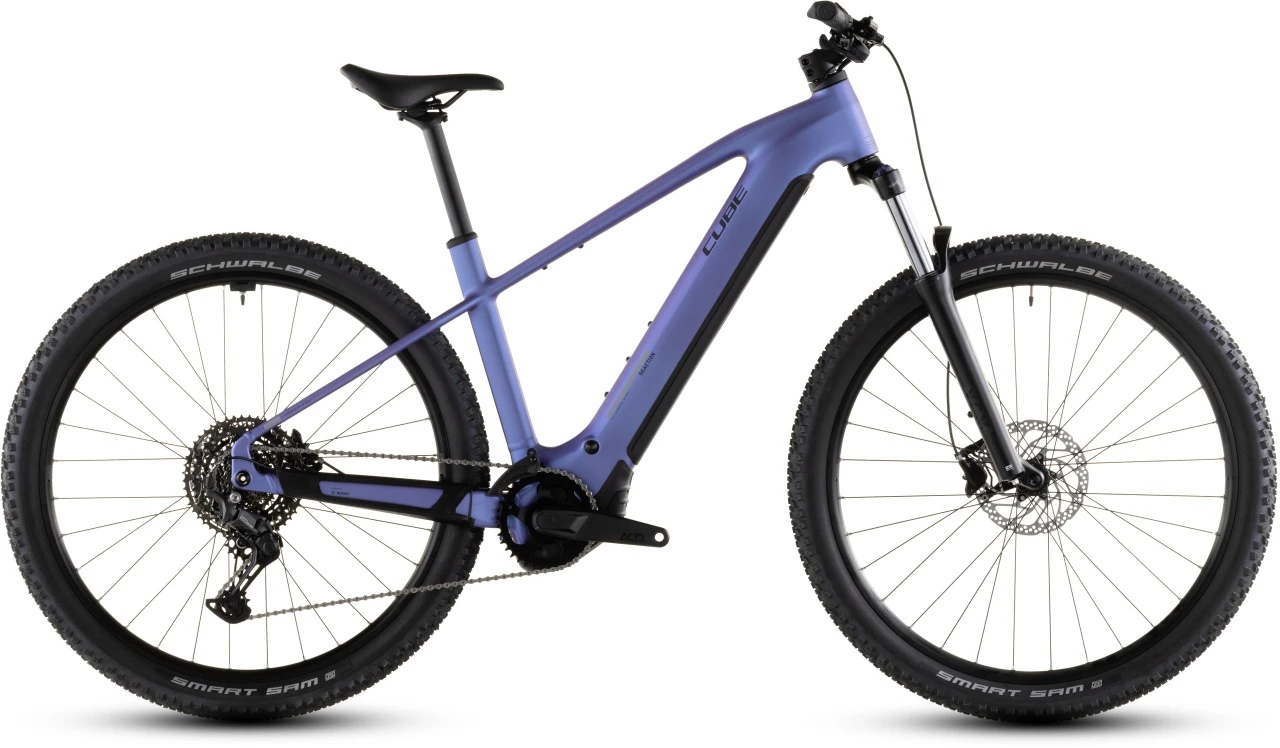 1. BICICLETA ELECTRICA CUBE REACTION HYBRID ONE 600 BLUEIRIS REFLECT