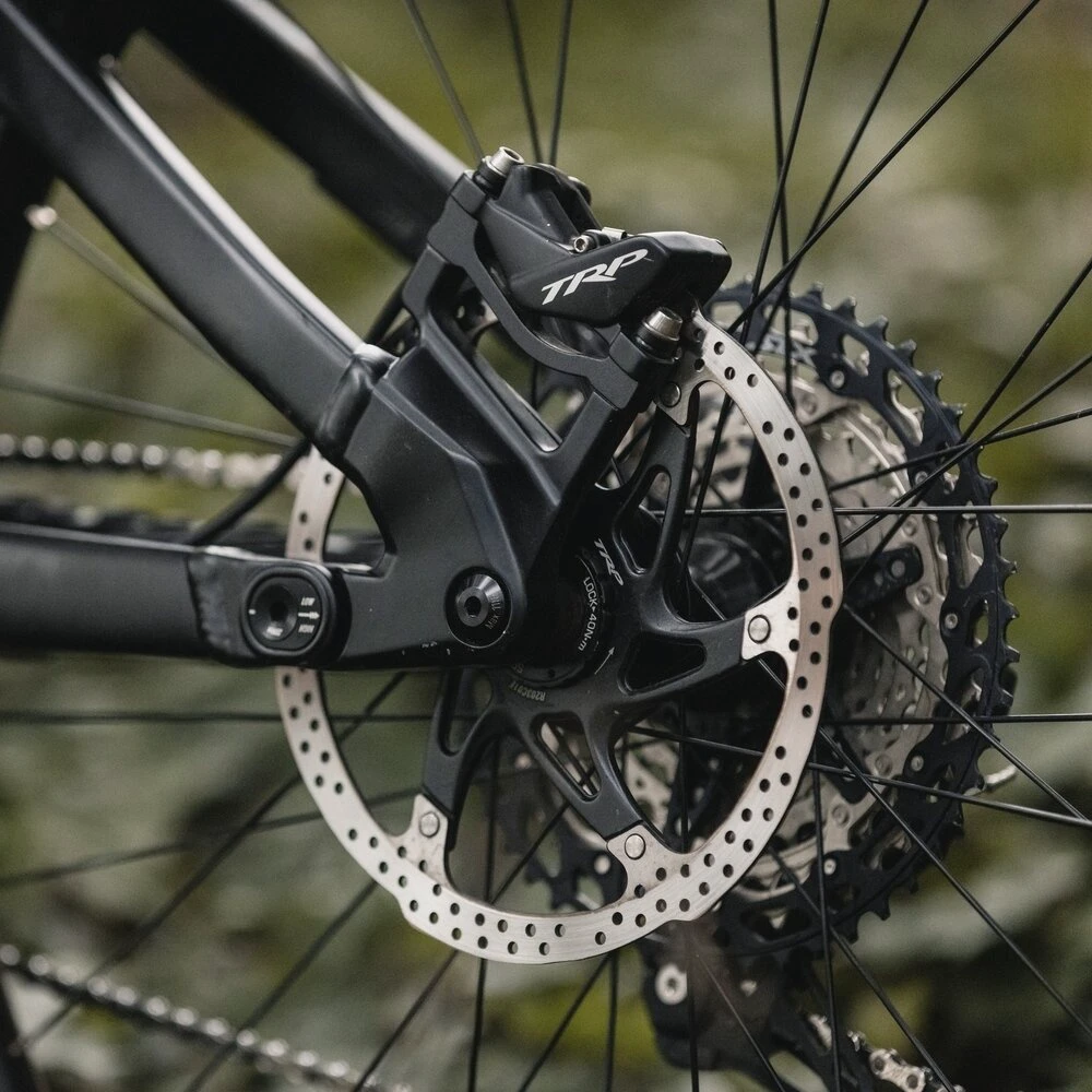 7. BICICLETA MTB ELECTRICA FULL SUSPENTION MARIN ALPINE TRAIL E2 GREY BLACK MARIME M