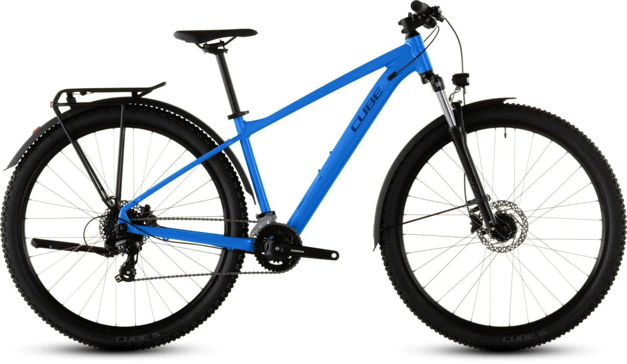 1. BICICLETA MTB Hardtail CUBE AIM ONE FE MARLINBLUE REFLEX