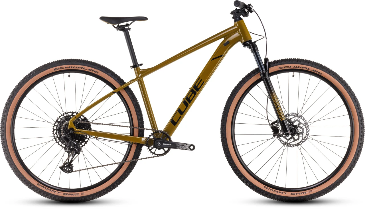 1. Bicicleta MTB Hardtail CUBE Attention SLX willowgreen´n´black