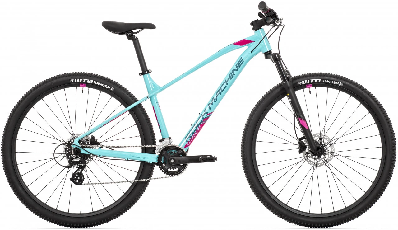 1. Bicicleta Rock Machine Catherine 10-29 29 Cyan/Petrol/Roz