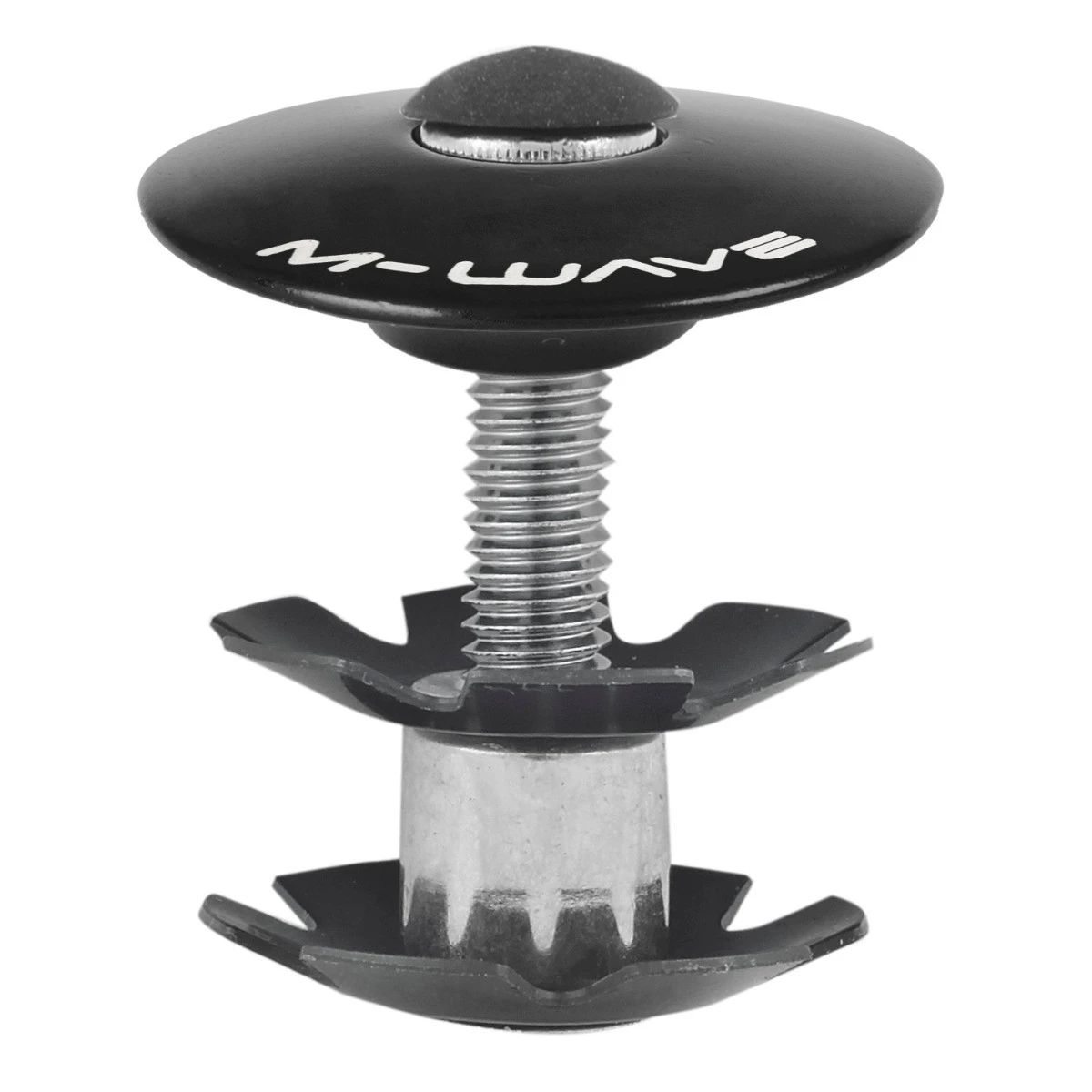 1. Capac si Floare Cuvete M-WAVE FORK FIX 1.1/8" Negru Anodizat
