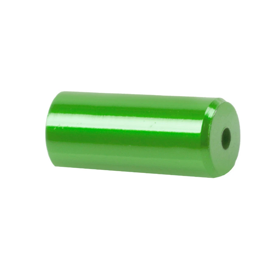1. Capete Manta CNC 4,1x12 mm M-WAVE Aluminiu Verde Anodizat