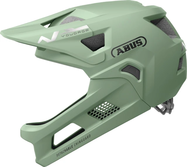8. Casca ABUS FULL FACE PENTRU COPII YouDrop MANDIBULA DETASABILA MODEL 2026