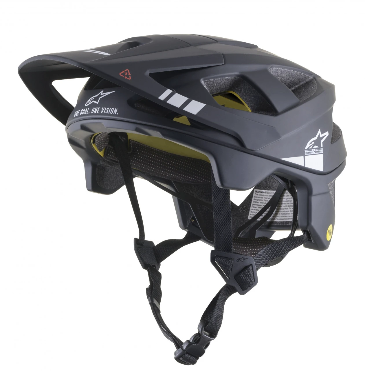 1. Casca Alpinestars Vector Tech A1 Negruucios/Gri Mat