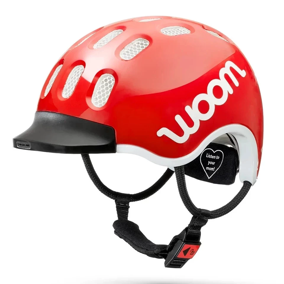 1. Casca bicicleta copii WOOM Rosu