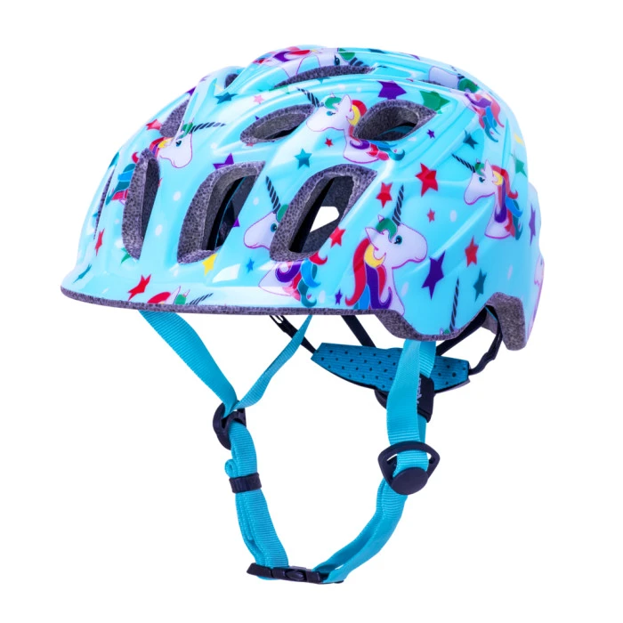 1. Casca Bicicleta Kali Chakra Child Unicorn Blue