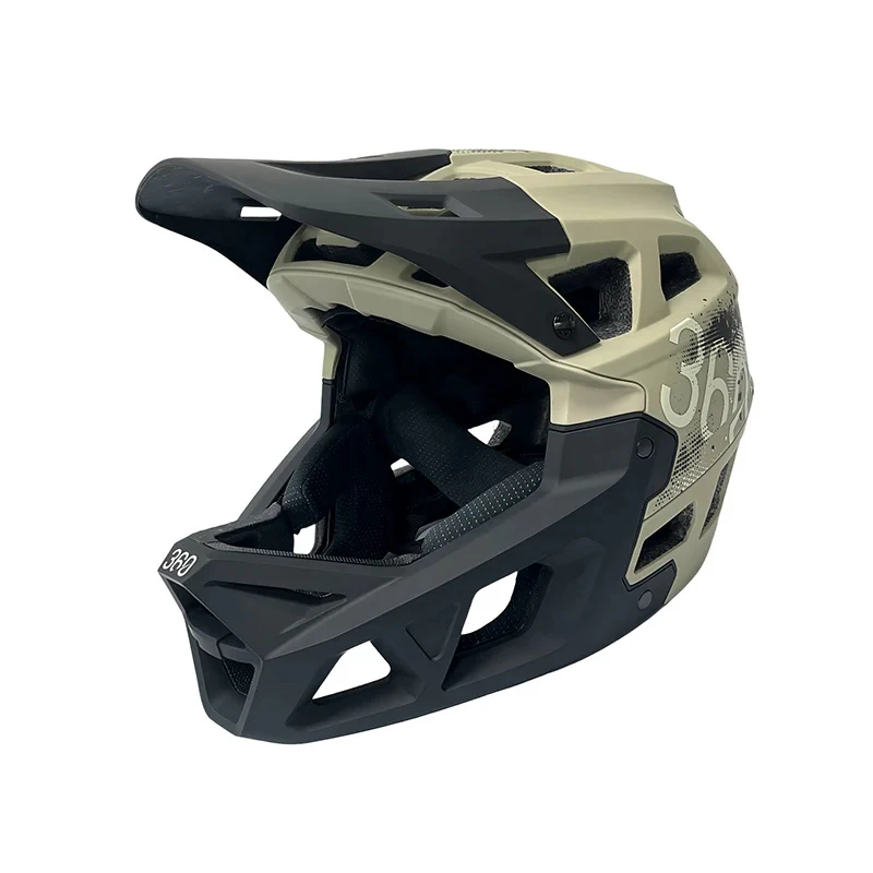1. Casca full-face Integra Sport Military Green M (55-58 cm)