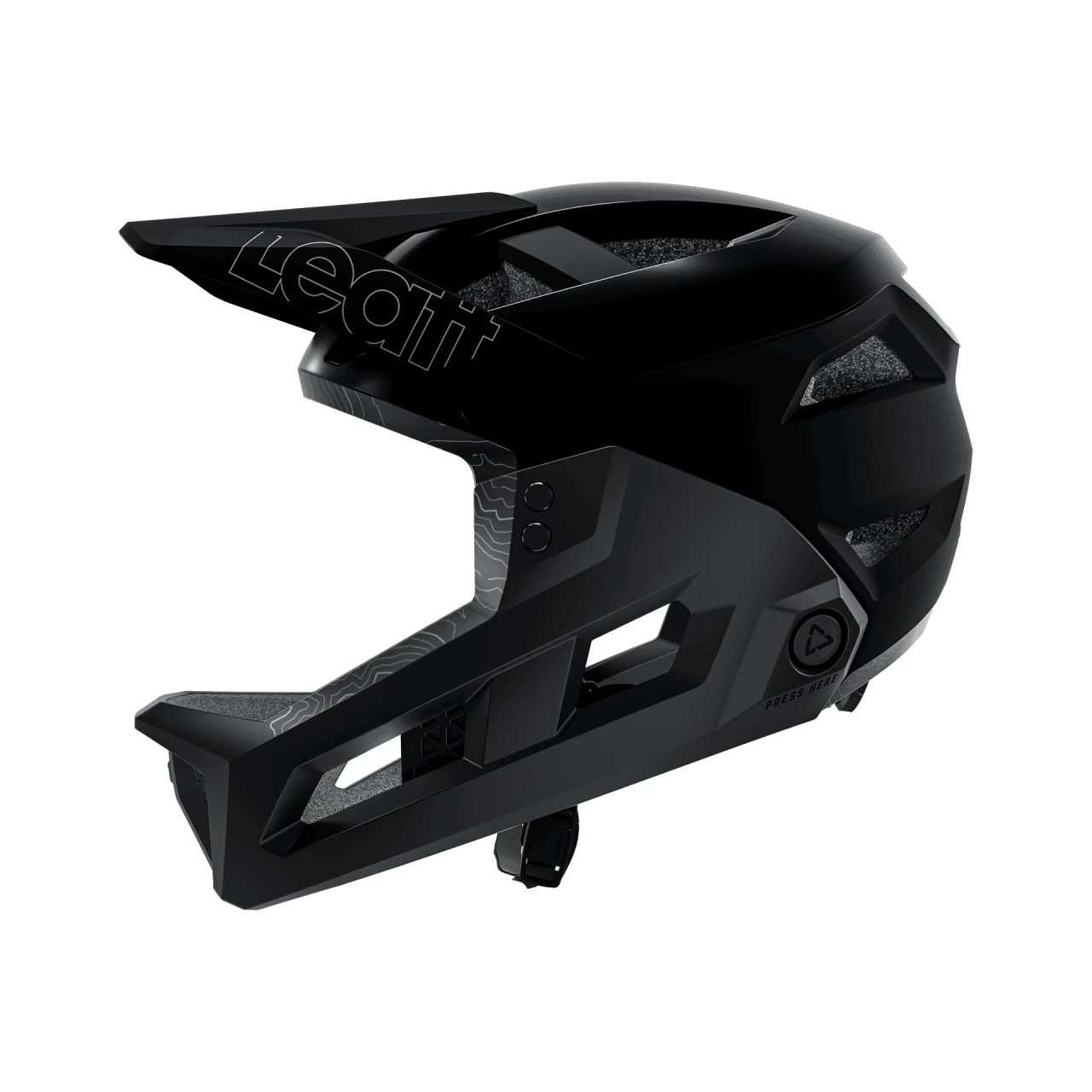 3. Casca Leatt MTB Enduro 3.0 Stealth Black/Grey S - 51-55cm