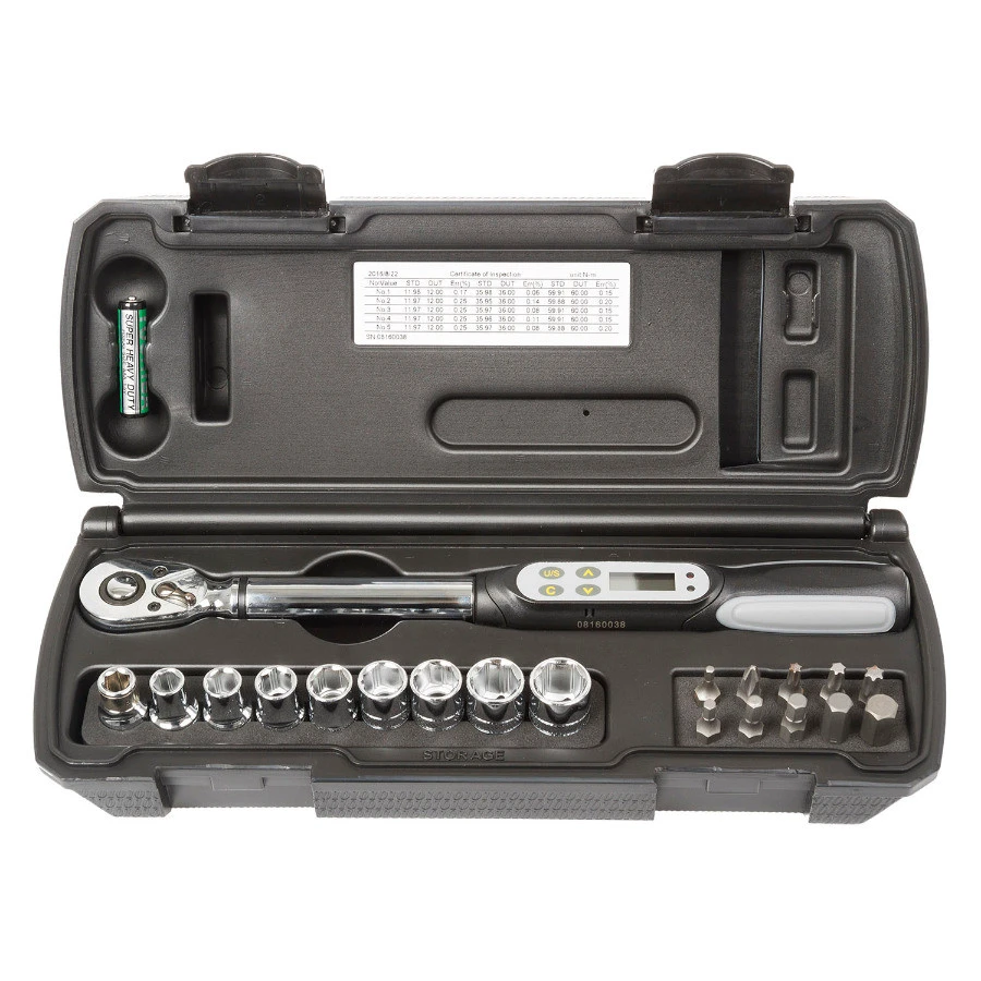 1. Cheie Dinamometrica Digitala M-WAVE TORQUE ALARM 3-60 Nm