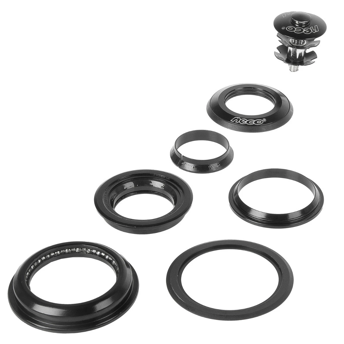 2. Cuveti Semi-Integrati Tapered NECO 1.1/8"-1.5" H - 11,8 mm