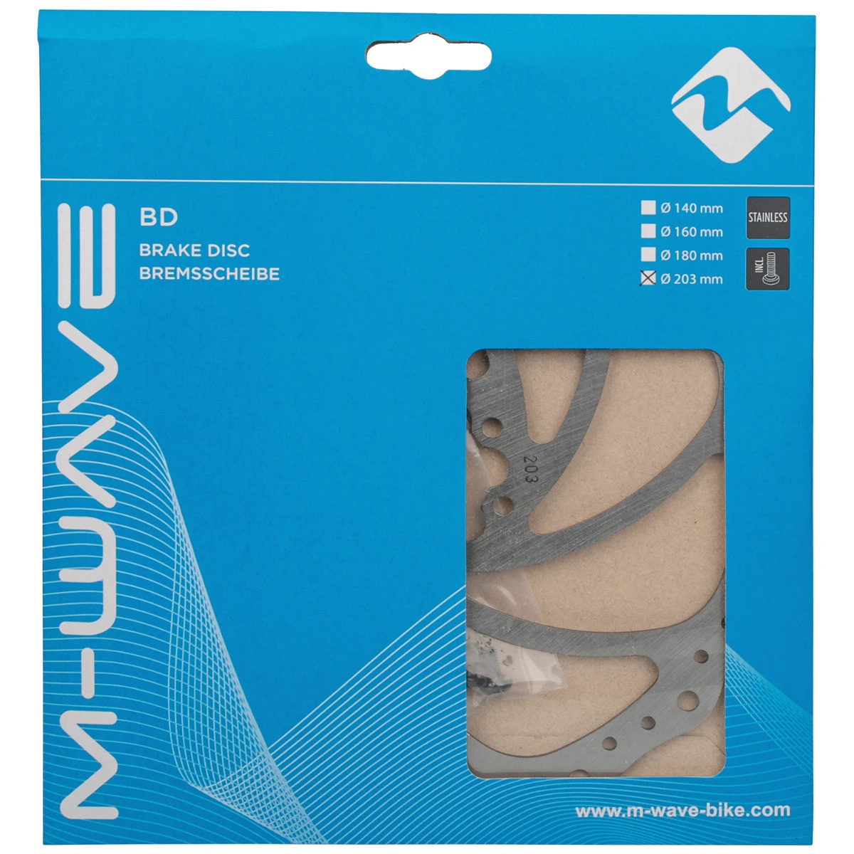 1. Disc Frana M-WAVE BD -203 mm