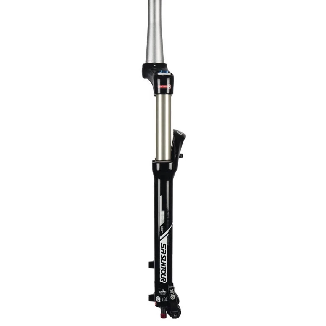 2. Furca SR Suntour Raidon-XC RLR DS 26" Fork AIR 100 mm 1 1/8 Inch QR Gat Taiat