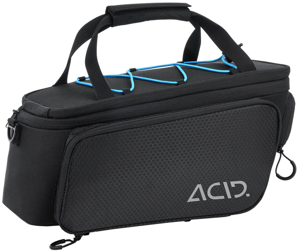 1. GEANTA PORTBAGAJ CUBE ACID PANNIERS TRUNK CITY 8+16 RILINK Black