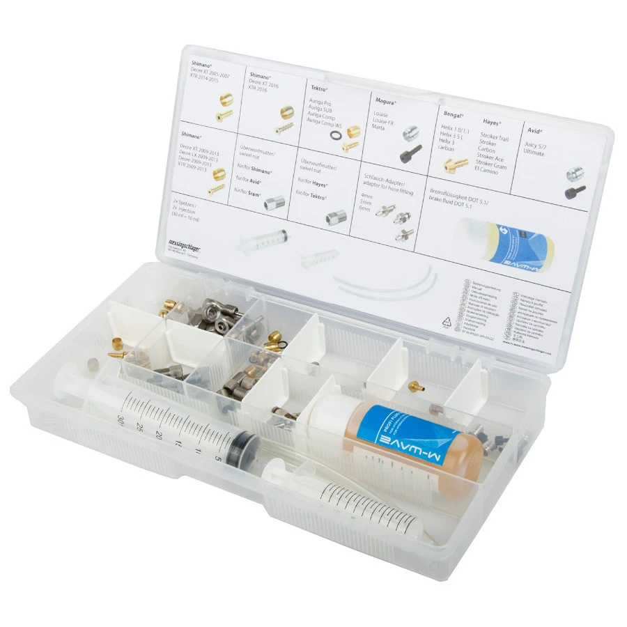 1. Kit Service Frane Hidraulice M-WAVE BRAKE DOC BOX