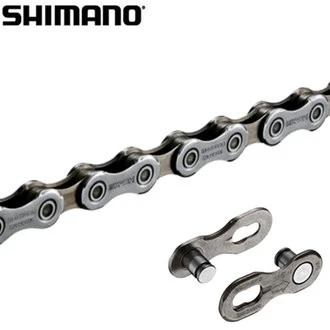 1. Lant Shimano CN-HG601-11, 11 viteze, LG/HG-11, (compatibil Sosea/MTB/E-Bike), 116 zale, za rapida SM-CN900-11