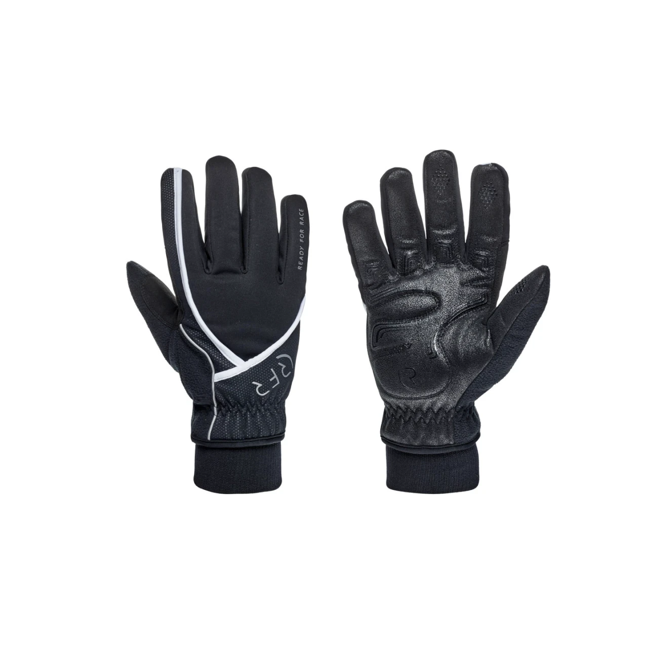 1. Manusi RFR Comfort All Season Long Finger Black'N'White