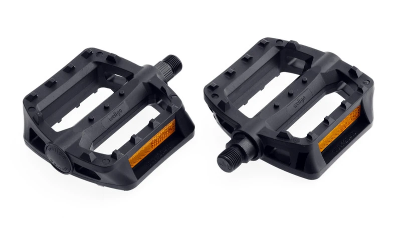 1. Pedale Nylon SXT BMX, 9/16" Negru